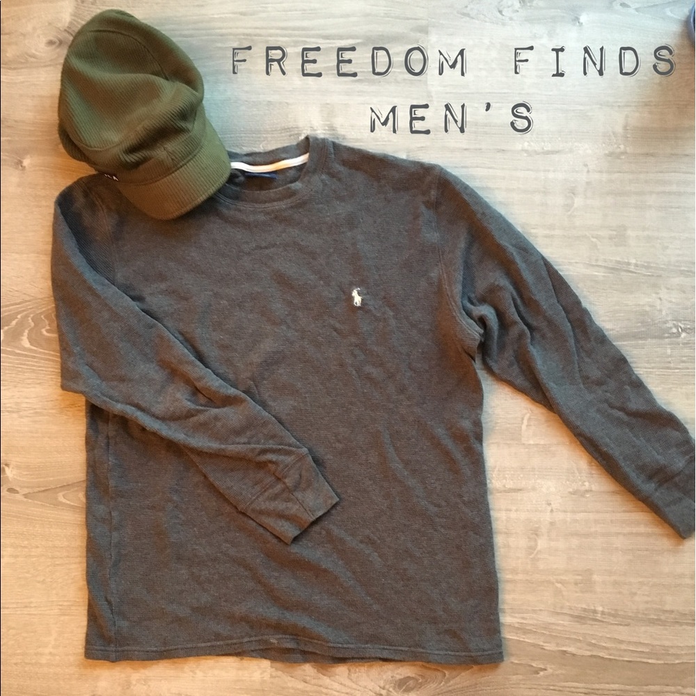 Men’s Grey Polo Shirt